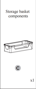 Cowiewie Bassinet Accessories, Random Color