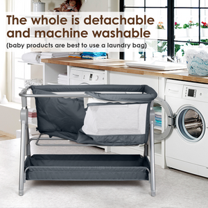 uppababy bassinet washing instructions Cowiewie Baby Bassinet with Bed Mattress and Storage